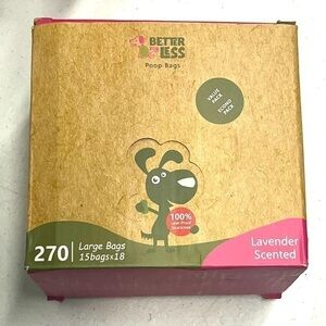 Lavender Scented Poop Bags - Pink